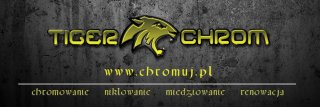 TIGER CHROM RENOWACJA CZĘŚCI CHROMOWANYCH GALWANIZACJA, CHROMOWANIE NIKLOWANIE MIEDZIOWANIE   